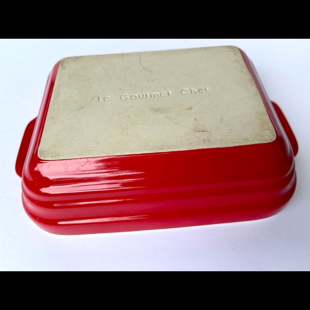 Le Gourmet Chef small red rectangular casserole - Picture 5 of 5